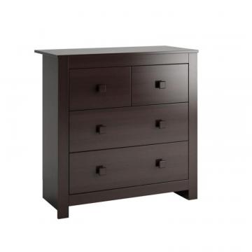 Corliving Madison Chest Of Drawers In Rich Espresso