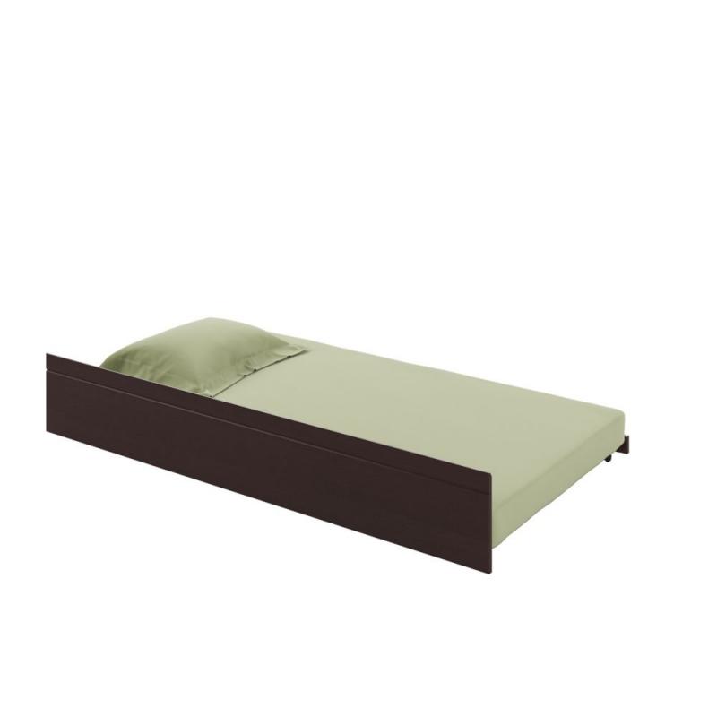 Corliving Ashland Trundle Bed In Dark Cappuccino