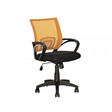 Corliving Workspace Orange Mesh Back Office Chair