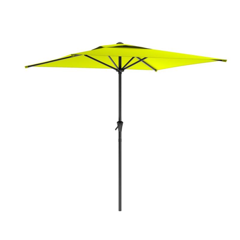 Corliving Square Patio Umbrella in Lime Green