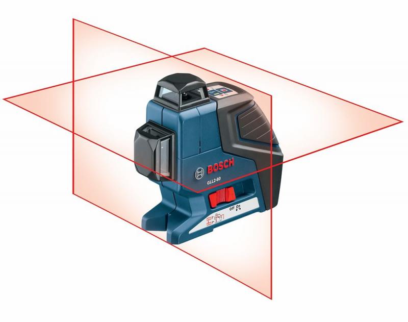 Bosch 360° Dual-Plane Leveling and Alignment-Line Laser