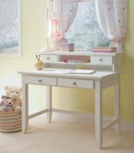 Home Styles Naples White Student Desk and Hutch