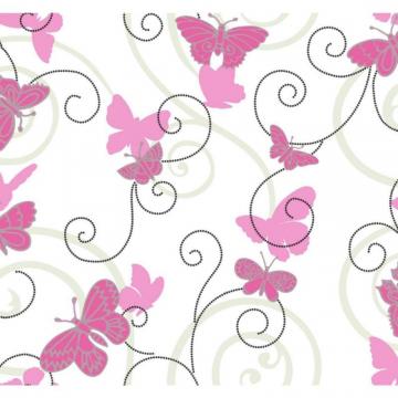 York Room To Grow Butterfly Wallpaper
