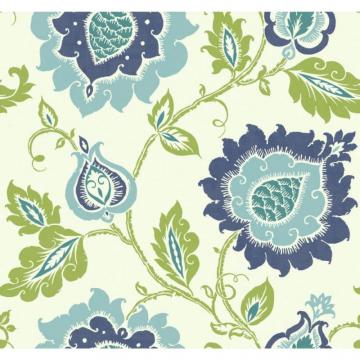 York Carey Lind Vibe Jaco Floral Wallpaper