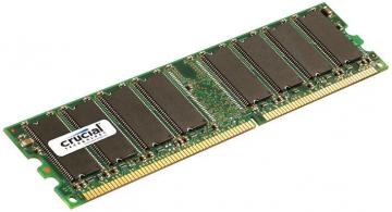 Crucial 1GB DDR2-800 PC2-6400 UDIMM RAM