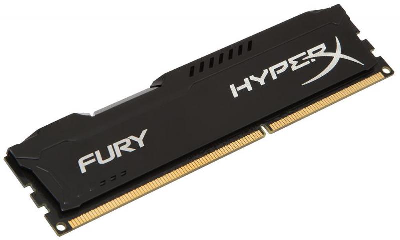 HyperX 8GB 1866MHz Fury DDR3 DIMM RAM, Black