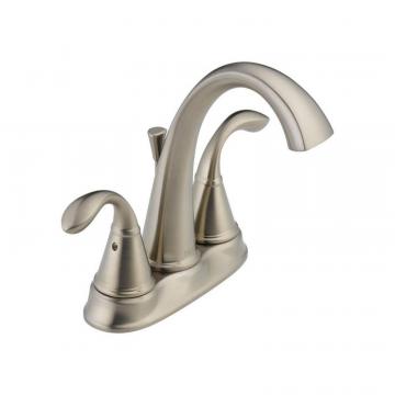 Delta Zella 2-Handle Bathroom Faucet in Stainless Finish