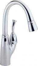 Delta Allora Single-Handle Pull-Down Sprayer Kitchen Faucet in Chrome with MagnaTite Docking