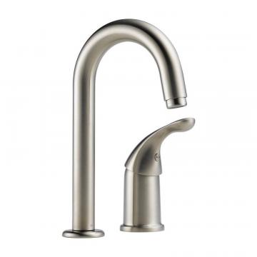 Delta Waterfall Single Handle Bar/Prep Faucet in Stainless