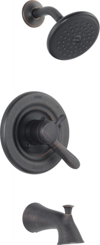 Delta Lahara Single-Handle Single-Function Bath/Shower Faucet in Venetian Bronze