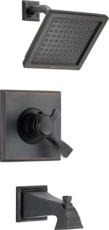 Delta Dryden Single-Handle Single-Function Bath/Shower Faucet with Showerhead in Venetian Bronze