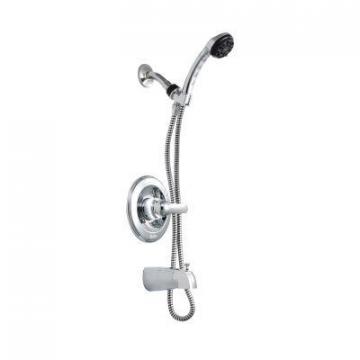 Delta Single-Handle Bath/Shower Faucet with Hand Shower in Chrome