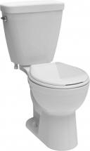 Delta Prelude 2-piece 1.28 GPF Single Flush Round Bowl Toilet in White
