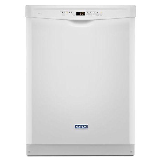 Maytag 24" Dishwasher with Stainless Steel Tub and Large Capacity in White