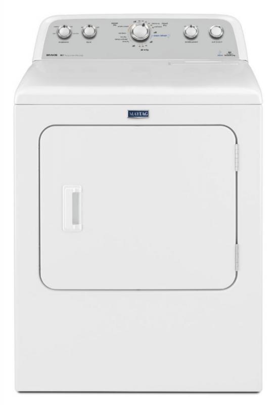 Maytag Bravos 7.0 cu. ft. High Efficiency Gas Dryer in White