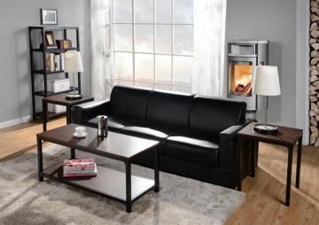 Homestar 3-PC Coffee Table & Side Table Set In Cherry