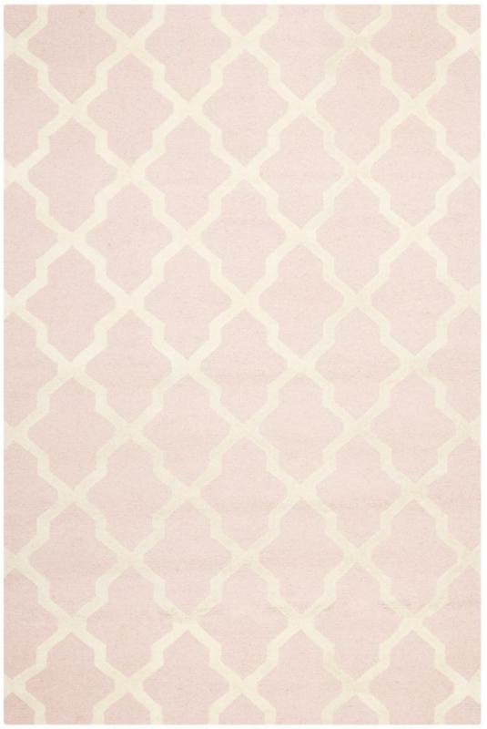 Safavieh Cambridge Light Pink / Ivory 6' X 9' Area Rug