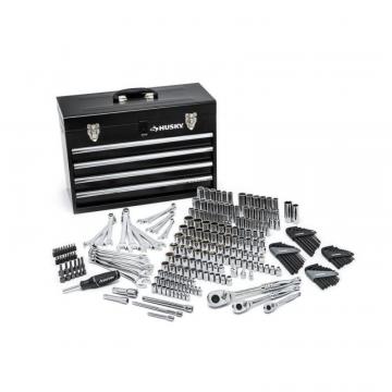 Husky 250pc Mechanics Tool Set W/Metal Box