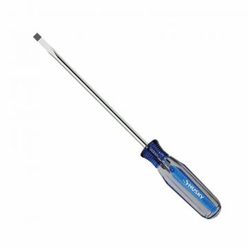 Husky 3/16  Inch  x 6  Inch  Cabinet-Tip Screwdriver with Acetate Handle