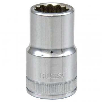 Husky 1/2 Inch Drive 13mm 12-Point Metric Standard Socket