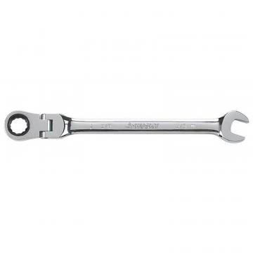 Husky 3/8 Inch Flex Head Ratcheting Combination Wrench