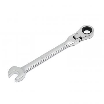Husky 7/16 Inch Flex Head Ratcheting Combination Wrench