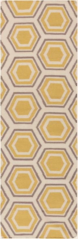 Home Decorators Collection Aisai Gold 2' 6-inch x 8' Indoor Runner