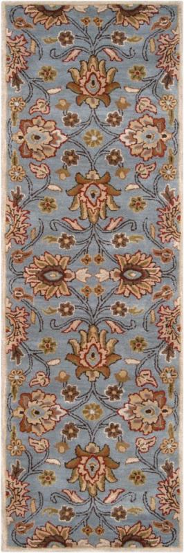 Home Decorators Collection Cambrai Blue 3'x12' Indoor Runner