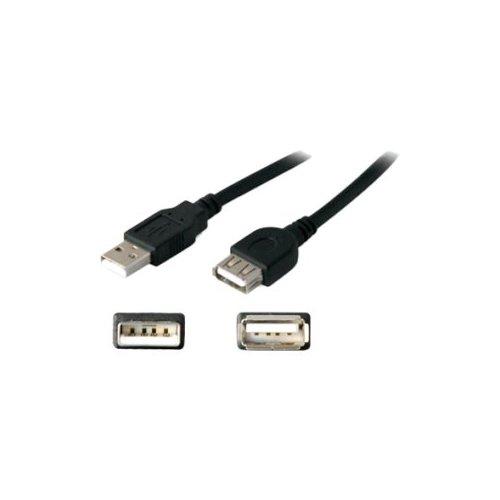 AddOn 7" USB 3.1 C to USB 3.0 CA M/F Adapter Cable Black