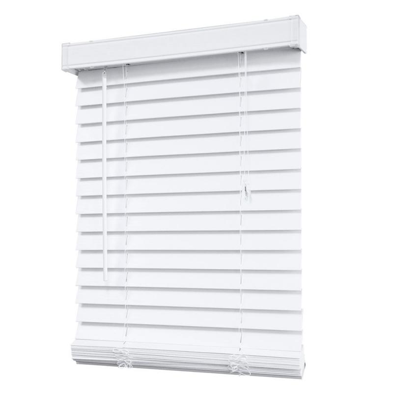 Home 2" Faux Wood Blind, White - 66" x 48"