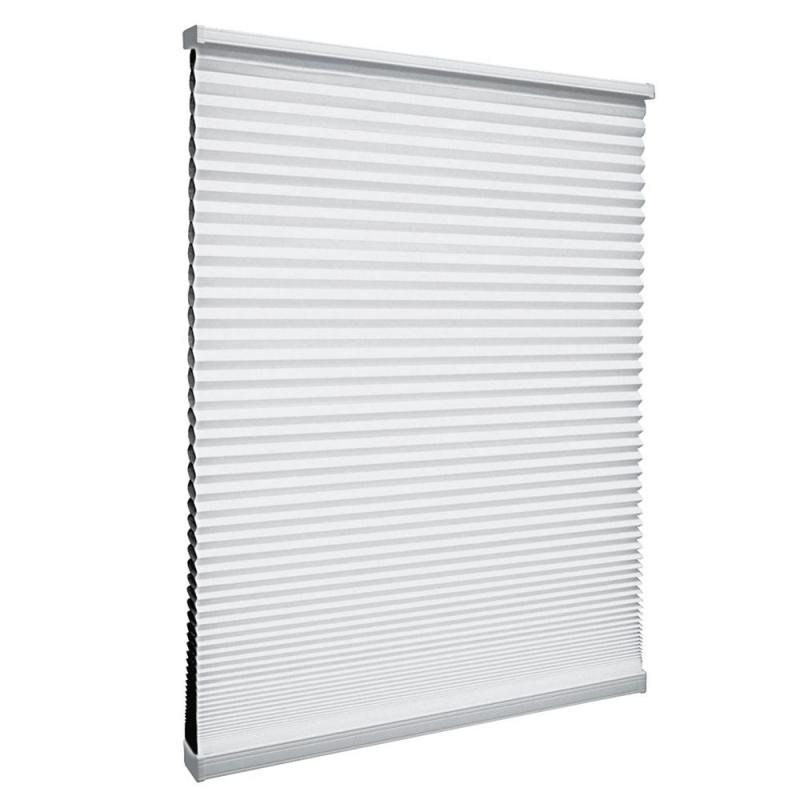 Home 30x48 Shadow White Cordless Blackout Cellular Shade (Actual width 29.625")