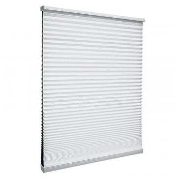 Home 30x48 Shadow White Cordless Blackout Cellular Shade (Actual width 29.625")