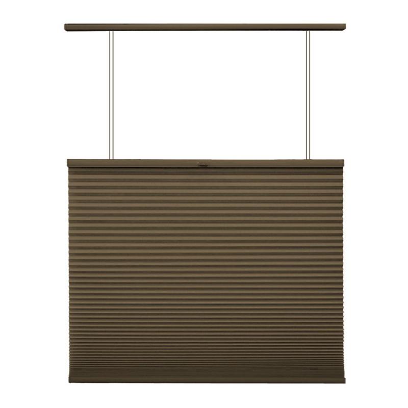 Home 27x72 Espresso Cordless Top Down/Bottom Up Cellular Shade (Actual width 26.625")