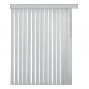 Home 84" Whisk Rustic White 4.5" Embossed Vertical Blind Louvers (Actual length 82.5")