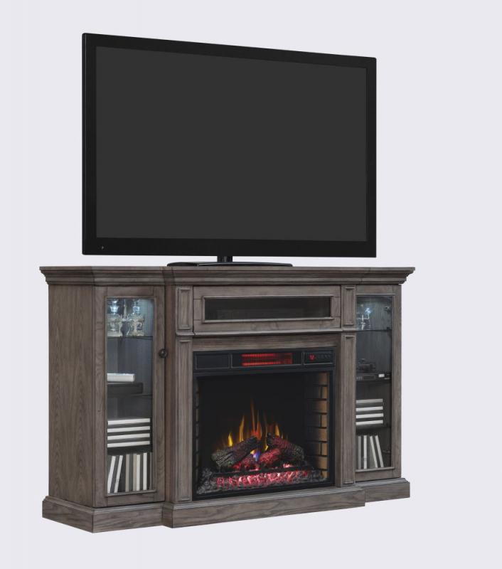 Home Willemstad 28" Infrared Media Electric Fireplace
