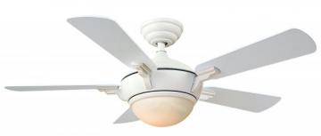 Hampton Bay Midili White Ceiling Fan - 44"
