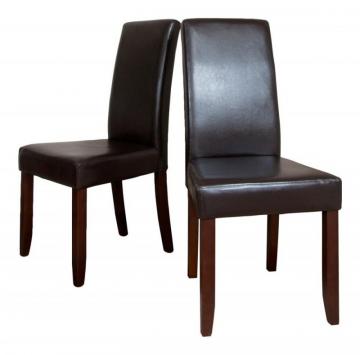 Simpli Home Acadian Parson Chair 2 Pack