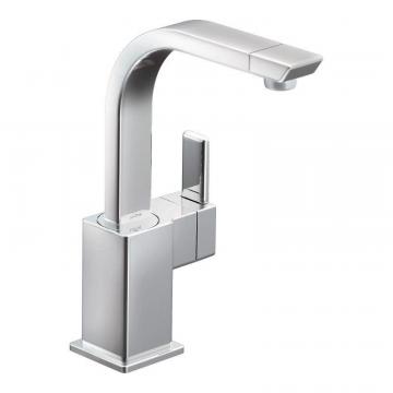 Moen 90 Degree One-Handle High Arc Single Mount Bar Faucet In Chrome