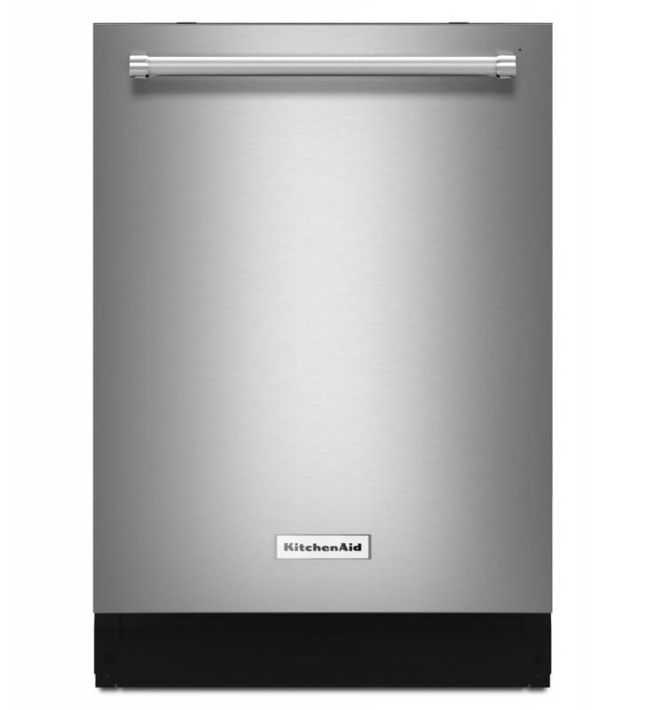 KitchenAid 44 dBA Dishwasher with Dynamic Wash Arms and Bottle Wash
