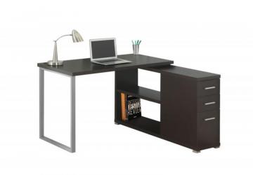 Monarch Computer Desk - Cappuccino Left Or Right Facing Corner