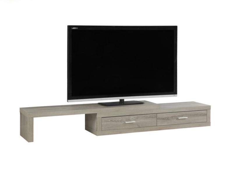 Monarch TV Stand - 60" L To 98" L / Expandable / Dark Taupe