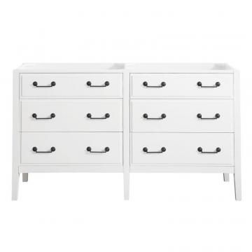 Avanity Delano 60"  Double Vanity Cabinet in White