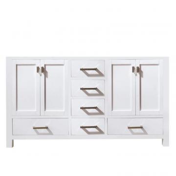 Avanity Modero 60"  Double Vanity Cabinet in White