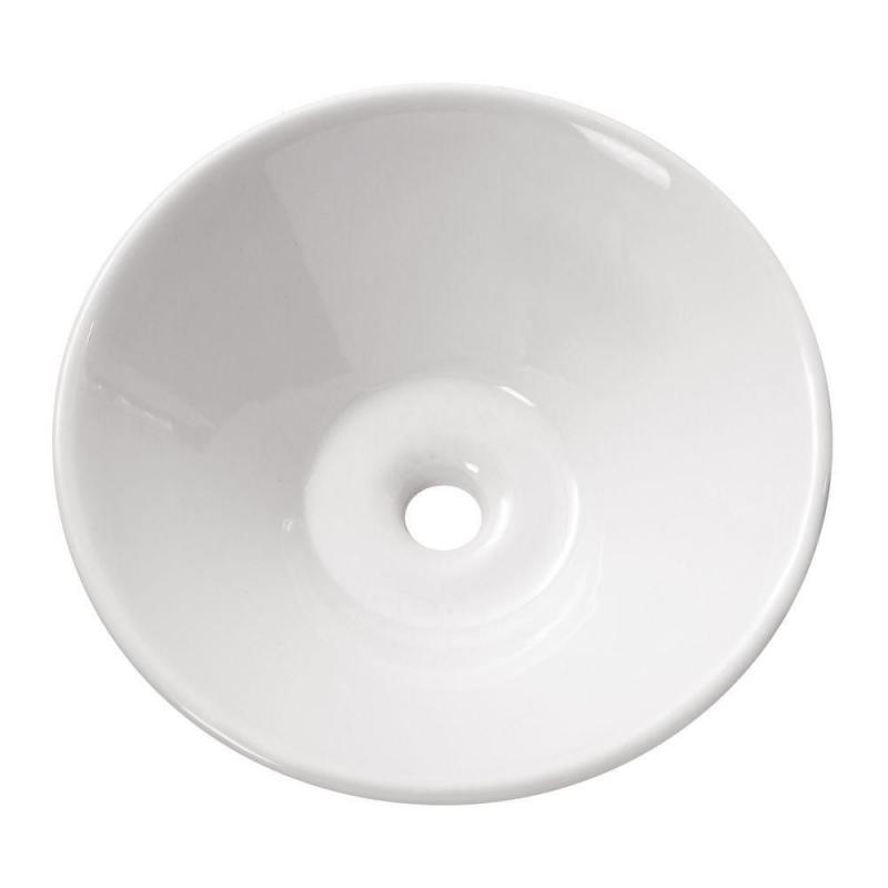 Avanity 16 1/2" Round Vitreous China Vessel Sink in White