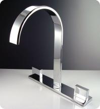Fresca Sesia Widespread Mount Bathroom Vanity Faucet in Chrome Finish