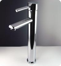Fresca Tolerus Single Hole Vessel Mount Bathroom Vanity Faucet in Chrome Finish