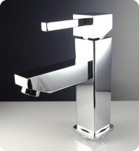 Fresca Bevera Single Hole Mount Bathroom Vanity Faucet in Chrome Finish