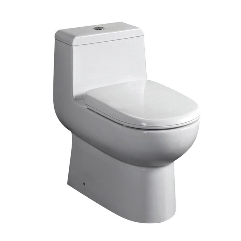 Fresca Antila 1-Piece 1.6 GPF Dual Flush Elongated Bowl Toilet with Soft Close Seat