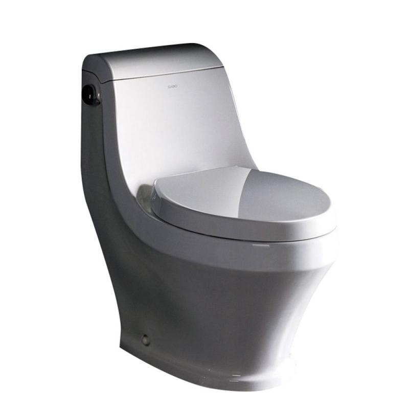 Fresca Volna 1-piece 1.6 GPF Single Flush Elongated Bowl Toilet