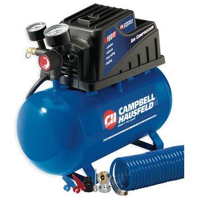 Campbell Hausfeld Air Compressor, Horizontal, 110 PSI, 2-Gals.